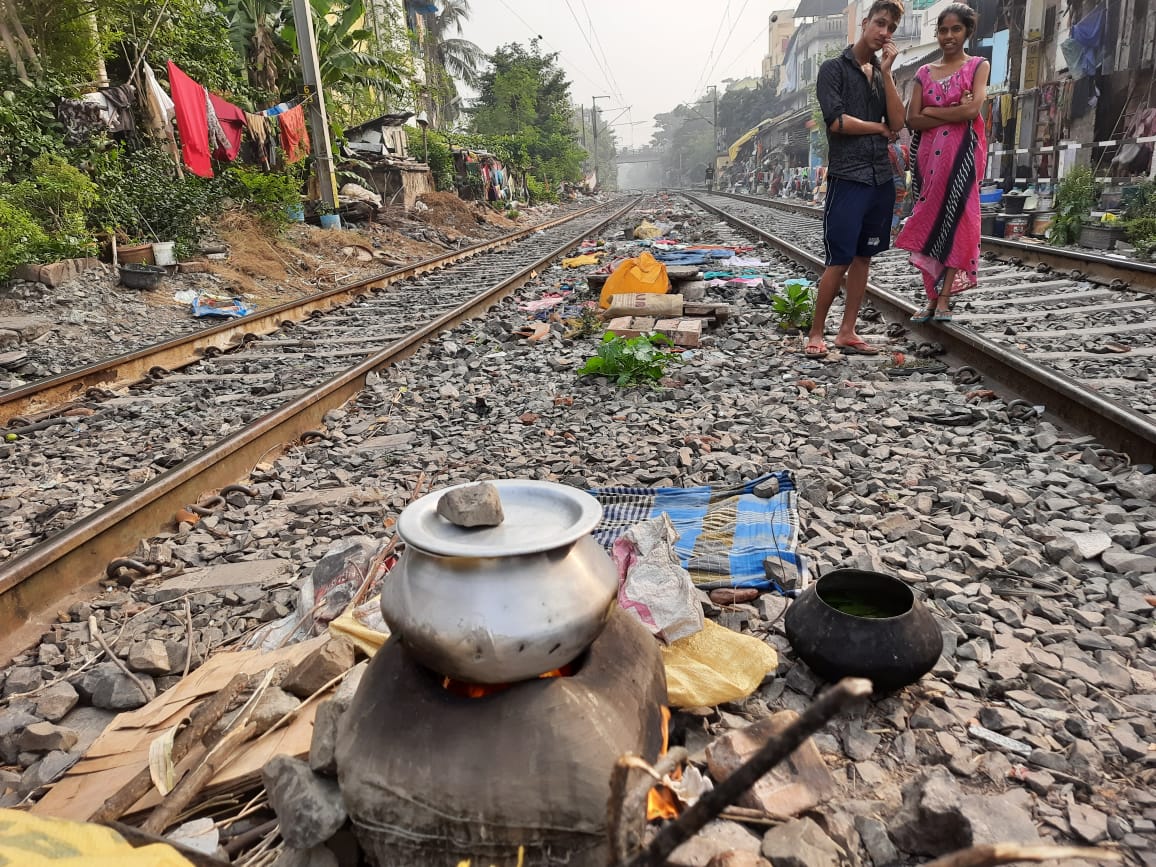 Two water taps for 300 families — A case of urban deprivation Two water taps for 300 families — A case of urban deprivation